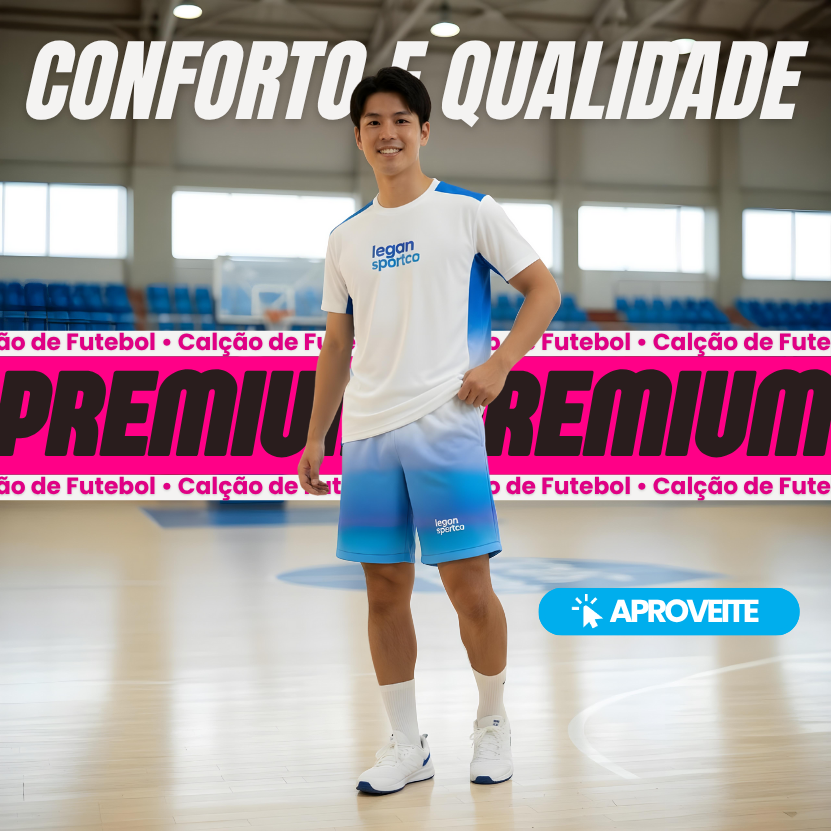 Calção Futebol Premium