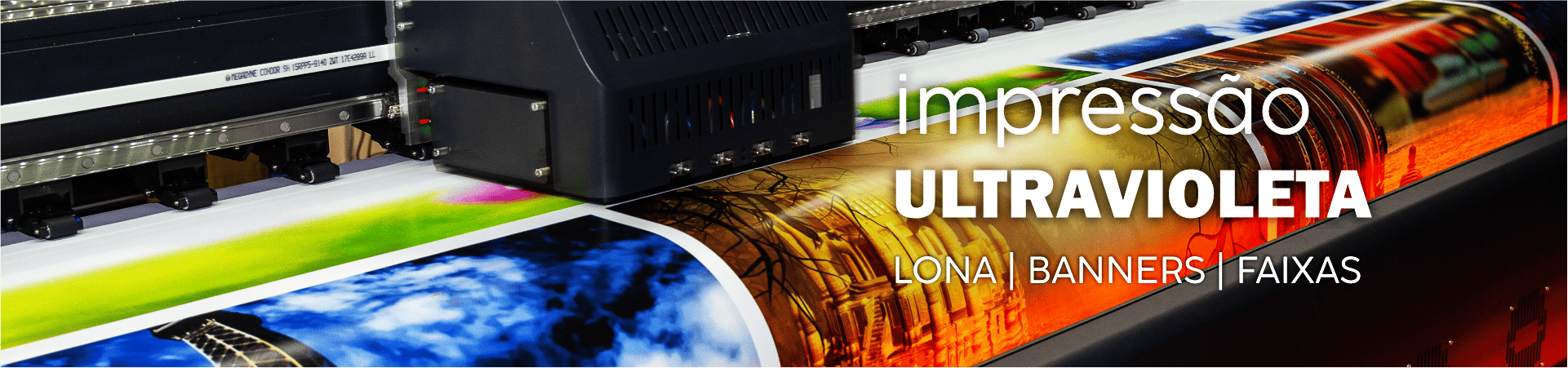 IMPRESSÃO UV lonas e adesivos