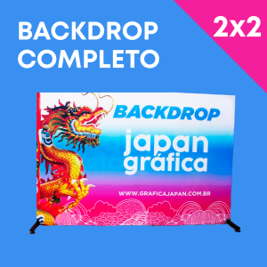 BACKDROP DUPLA-FACE 2000x2000mm TECIDO OXFORD HD 4 X 4 CORES DUPLA-FACE QUADRADO DE ALUMÍNIO IMPRESSÃO ULTRA-HD EPSON TUBOS DE ALUMÍNIO DESMONTÁVEL COSTURA | VELCRO | EMENDA HORIZONTAL FRETE GRÁTIS NAS COMPRAS ACIMA DE 100,00, CONSULTE AS REGIÕES.