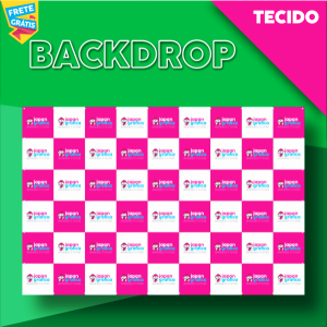 BACKDROP TECIDO 4000x2000mm TECIDO TECNOSPORT 100% POLIÉSTER VERTICAL OU HORIZONTAL 4X0 COR IMPRESSÃO ULTRA-HD SUBLIMÁTICA COSTURA BAINHA FRETE GRÁTIS NAS COMPRAS ACIMA DE 100,00, CONSULTE AS REGIÕES.