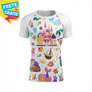 CAMISETA TÉRMICA EXCLUSIVE  FEMININA INFANTIL THERMO DRY EXCLUSIVE PERSONALIZADA FEMININA INFANTIL 4X0 COR ULTRA-HD EPSON 92,7% POLIÉSTER E 7,5% ELASTANO IMPRESSÃO TOTAL / TINTA ORIGINAL MADE IN JAPAN FRETE GRÁTIS NAS COMPRAS ACIMA DE 100,00, CONSULTE AS REGIÕES.