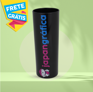 COPO LONG DRINK POLIESTIRENO 62MM X 148MM 4 CORES + BRANCO + VERNIZ ULTRA HD ADESIVO DTF UV CAPACIDADE 350ML FRETE GRÁTIS NAS COMPRAS ACIMA DE 100,00, CONSULTE AS REGIÕES.