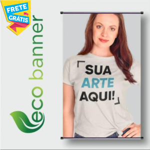 ECO BANNER HD 70CM TECIDO FIBRA SINTÉTICA DTEX 180GR LARGURA 70CM IMPRESSÃO ULTRA-HD QUALIDADE EPSON BASTÃO E CORDÃO / TINTA ORIGINAL MADE IN JAPAN FRETE GRÁTIS NAS COMPRAS ACIMA DE 100,00, CONSULTE AS REGIÕES.