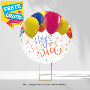 TECIDO REDONDO PARA FESTAS HELANCA PLUS 0.120 G/M2 1.50M X 1.50M IMPRESSÃO ULTRA-HD EPSON 100% POLIÉSTER COSTURA BAINHA EM VOLTA FRETE GRÁTIS NAS COMPRAS ACIMA DE 100,00, CONSULTE AS REGIÕES.