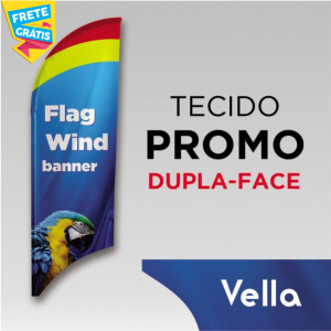 TECIDO PROMOCIONAL VELA TECIDO TECNOSPORT 100% SINTÉTICO 1.95M X 0.65M DUPLA-FACE | IMPRESSÃO ULTRA-HD EPSON LINHA BRANCA COSTURA OVERLOQUE EXTERNO FRETE GRÁTIS NAS COMPRAS ACIMA DE 100,00, CONSULTE AS REGIÕES.