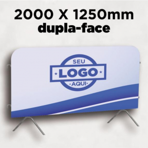 CAPA GRADIL TECIDO ULTRA SPORT 2000 x 1250mm ULTRA-HD SUBLIMÁTICA EPSON 92% POLIÉSTER e 8% ELASTANO DUPLA-FACE 