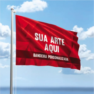 BANDEIRA ULTRA-HD TECIDO TECNOSPORT 100% POLIÉSTER PERSONALIZADA 4x0 COR IMPRESSÃO SUBLI HD EPSON ÚNICA FACE 