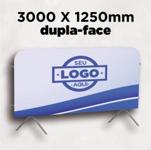 CAPA GRADIL TECIDO ULTRA SPORT 3000 x 1250mm ULTRA-HD SUBLIMÁTICA EPSON 92% POLIÉSTER e 8% ELASTANO DUPLA-FACE 