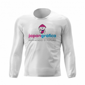 CAMISETA TÉRMICA MANGA LONGA THERMO DRY EXCLUSIVE PERSONALIZADA UNISEX MANGA LONGA 4X0 COR ULTRA-HD EPSON 92,7% POLIÉSTER E 7,5% ELASTANO IMPRESSÃO TOTAL TINTA ORIGINAL MADE IN JAPAN